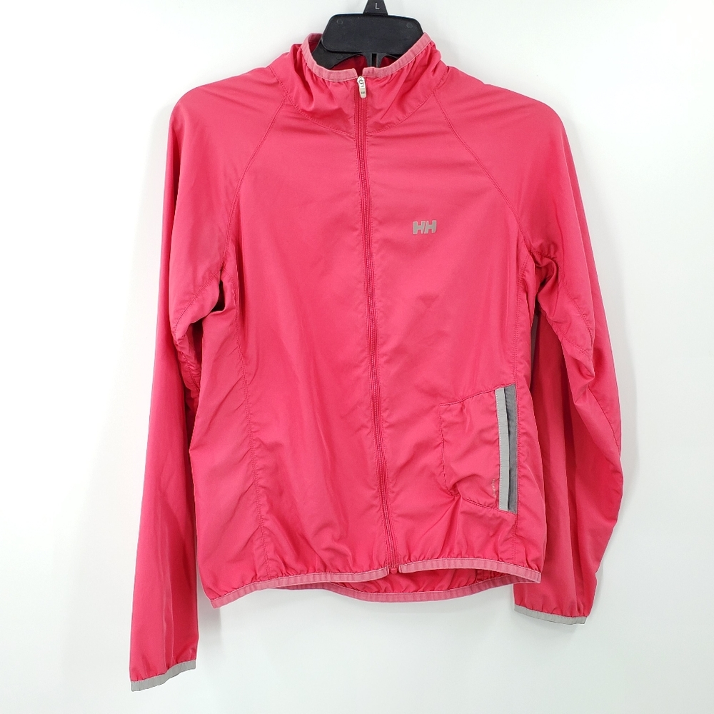 Helly Hansen Packable Jacket Red Sz XS Windbreaker